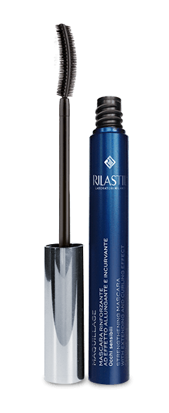 STRENGTHENING MASCARA WITH EXTENDING AND CURLING ACTION